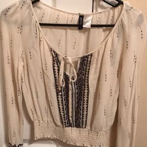 H&M boho top